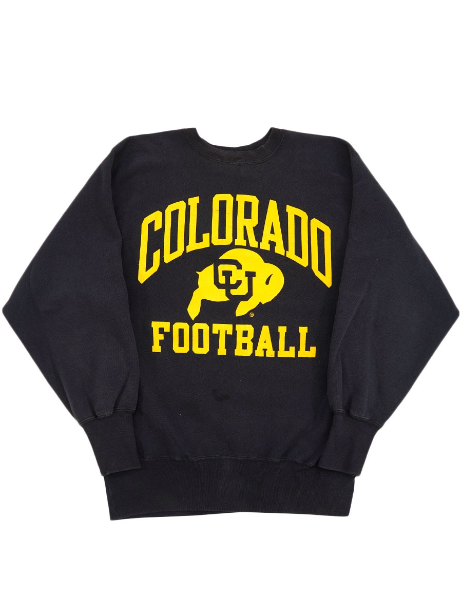 90's 刺繍タグ チャンピオンRW ''COLORADO'' ブラック！ 表記(XL) USA製