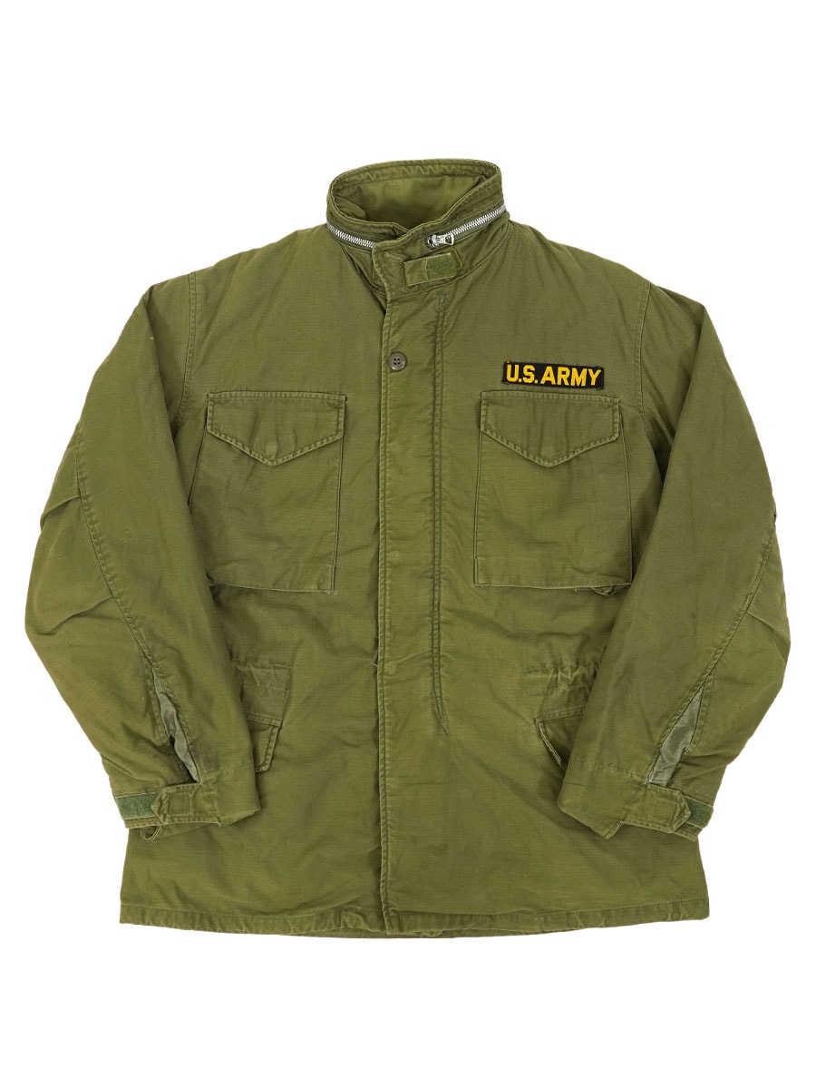 60's U.S.ARMY M-65 フィールドジャケット 1st エポレットなし 表記(SMALL-REGULAR)