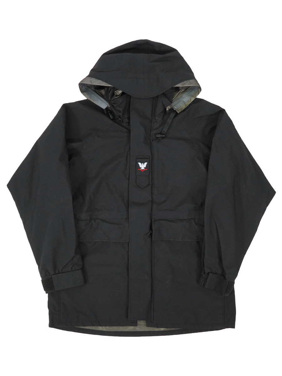 18's U.S.NAVY GORE-TEX コールドウェザーパーカ ブラック 表記(SMALL