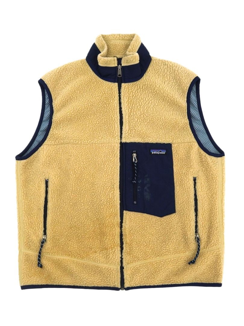 98 パタゴニア レトロXベスト ナチュラル 実寸(XL位) USA製 | NEW ITEM