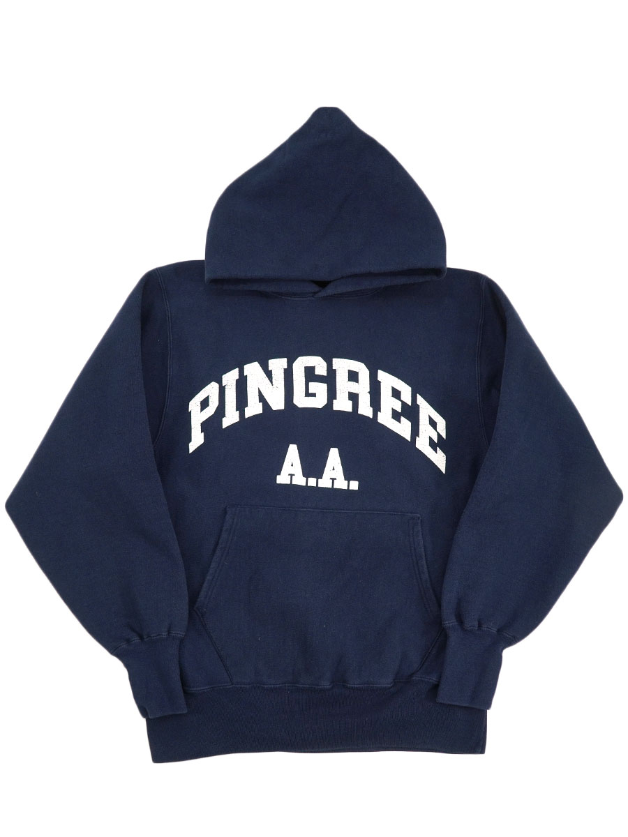 90's 刺繍タグ チャンピオンRWパーカ ''PINGREE A.A.'' 表記(L) USA製