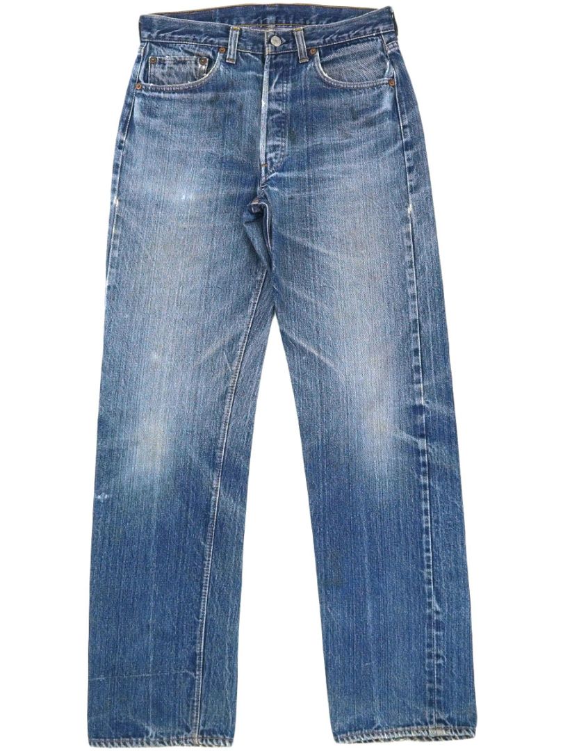 80's Levi's 501 66前期 デニムパンツ 縦落ち 良色落ち 表記(31x34)