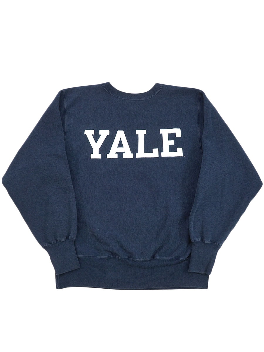 MEXICO製 刺繍タグ チャンピオンRW ''YALE'' ネイビー 表記(L)