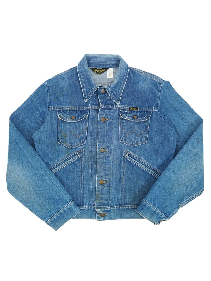 70’s Wrangler 126MJ デニムジャケット 70's Wrangler 126MJ 4ポケット デニムジャケット 良雰囲気 表記(40