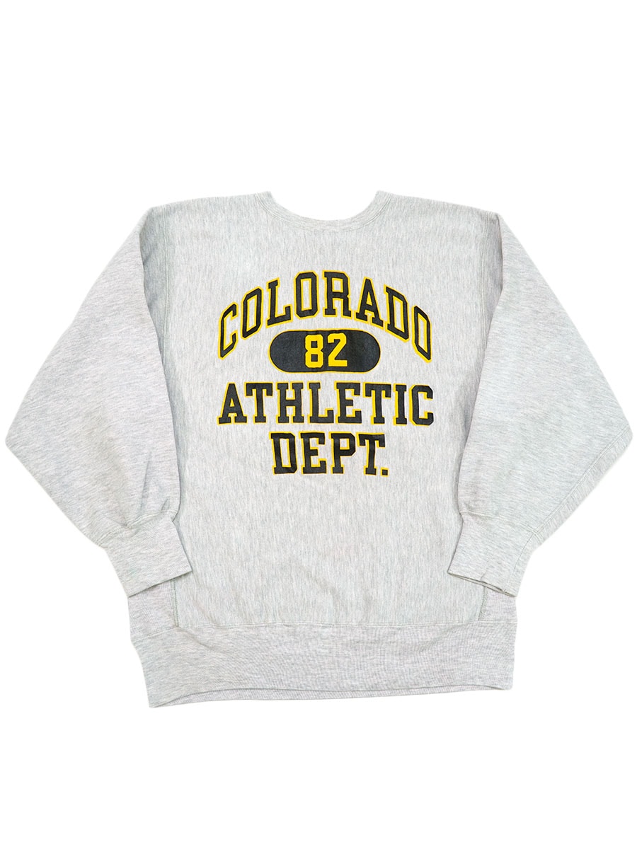 90's 刺繍タグ チャンピオンRW ''COLORADO ATHLETIC'' 3段プリント 表記(XL) USA製