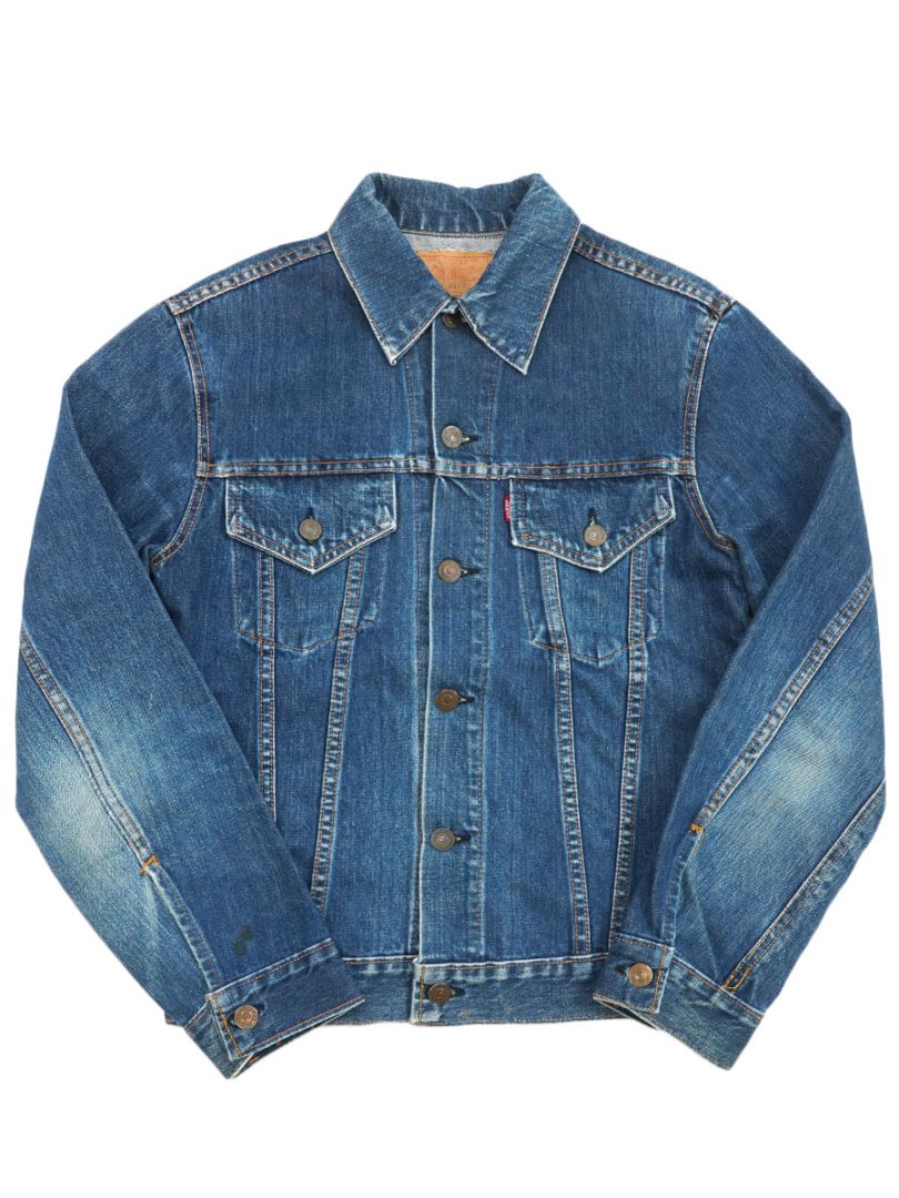 60's Levi's 70505 BIG-E デニムジャケット 良雰囲気 表記(40)
