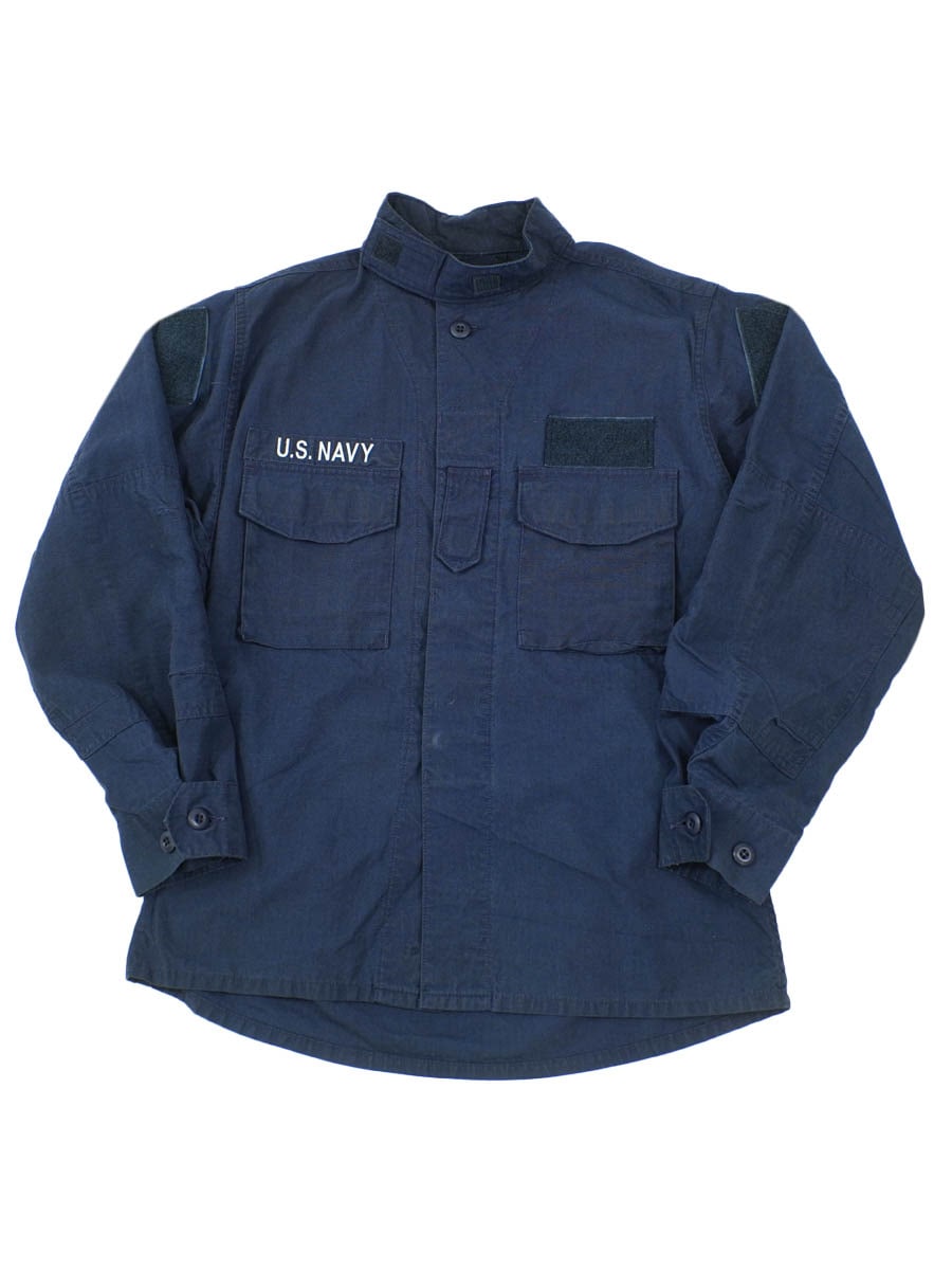 U.S.NAVY 2POC FRユニフォーム ジャケット 表記(MEDIUM REGULAR)
