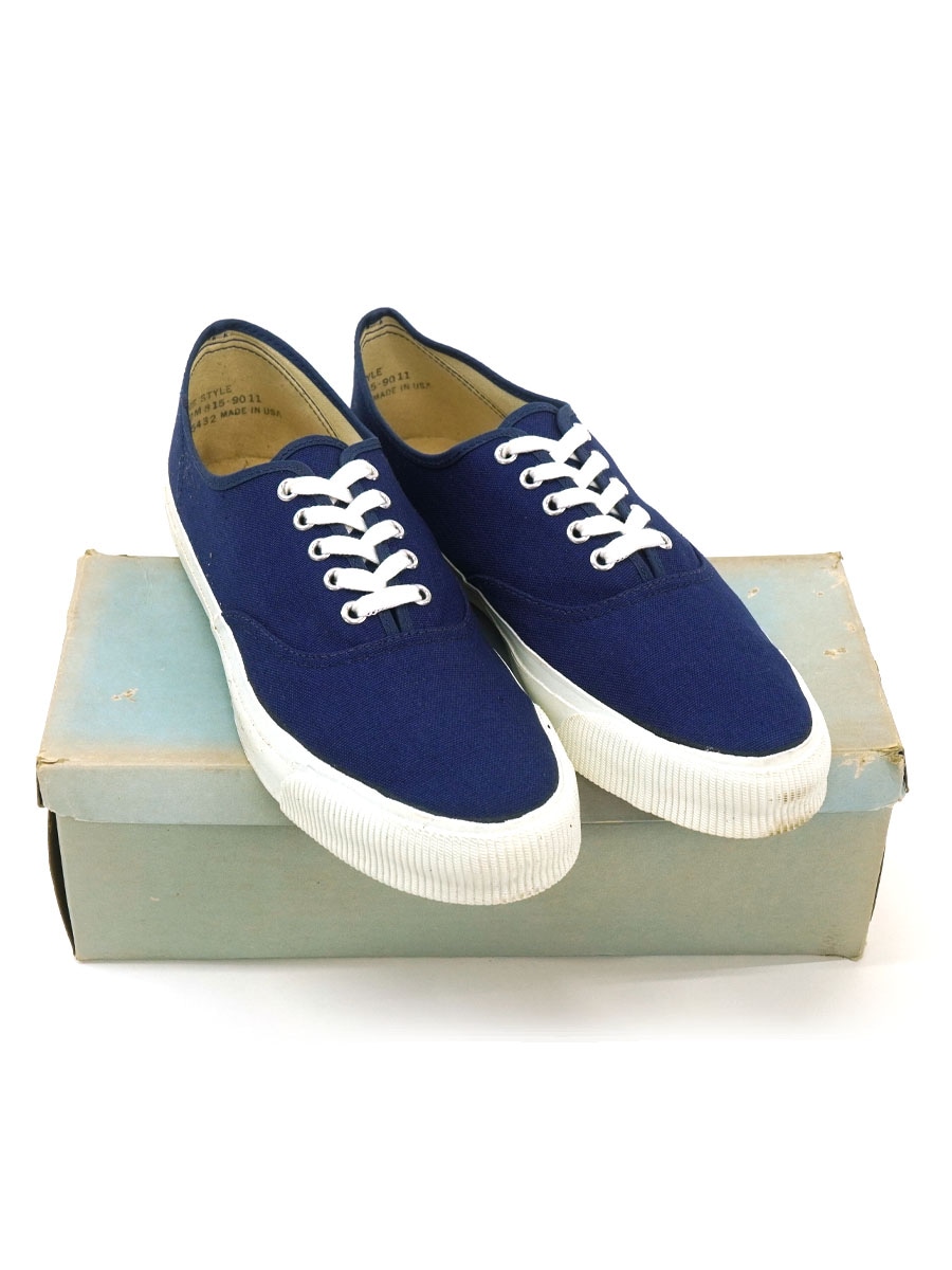 80's U.S.NAVY サブマリンデッキシューズ 表記(12) DEAD