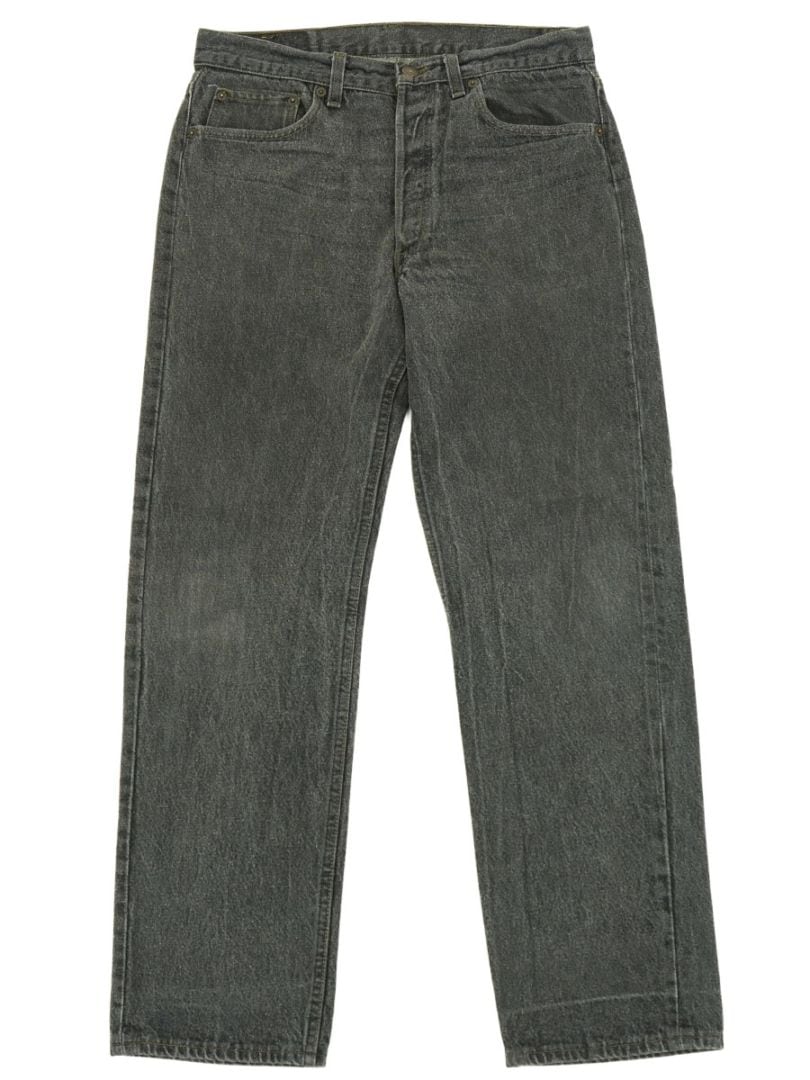 90's Levi's 501 先染めブラック デニムパンツ 表記(33x30) USA製