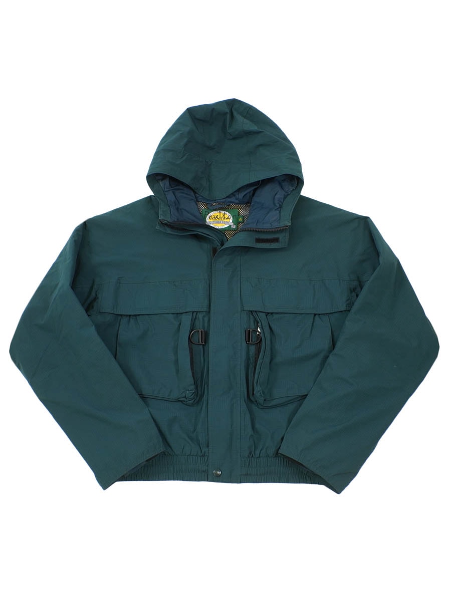 90's Cabela's GORE-TEX フィッシングジャケット ダークグリーン 表記