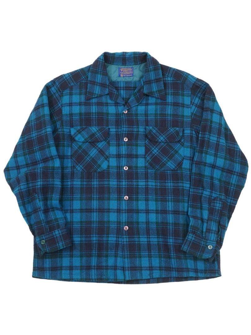 スペシャル 60s ペンドルトン オンブレ チェック ボード シャツ L ブルー 超スペシャル 60s ペンドルトン オンブレ チェック シャツ XL ブルー