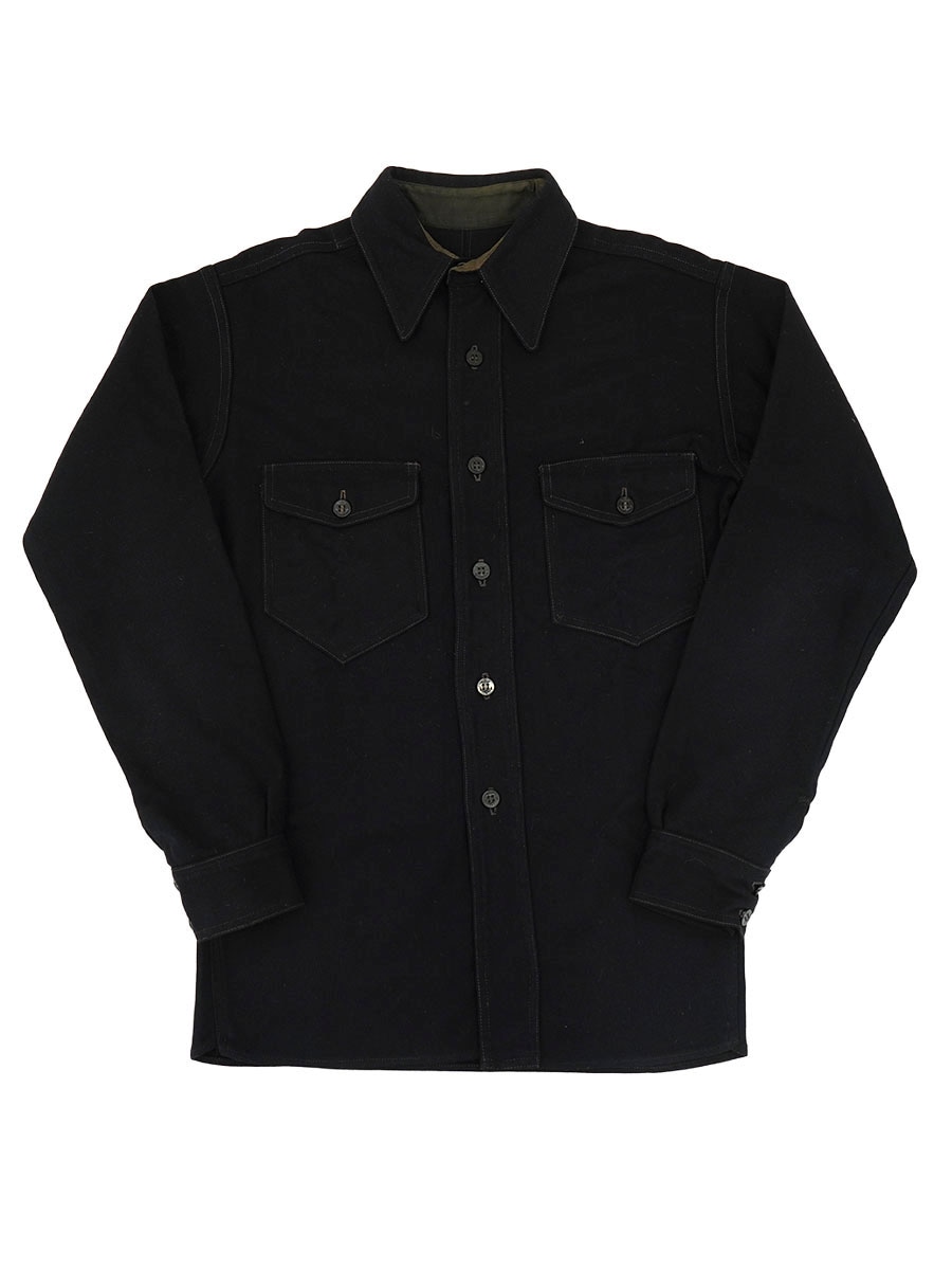 30's～ ダブル襟 アンカーボタン CPOシャツ 実寸(14-15位)