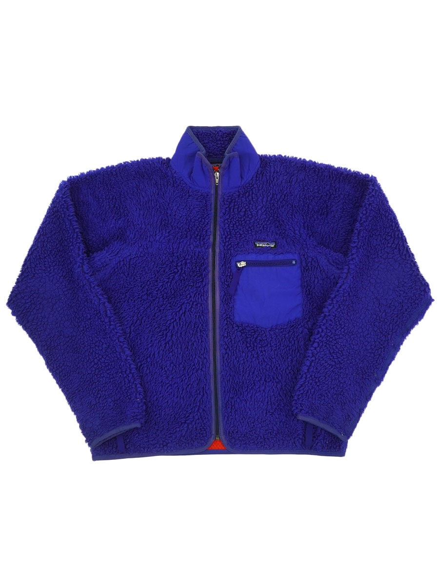 '01 パタゴニア クラシックレトロカーディガン セルリアン 表記(S) USA製
