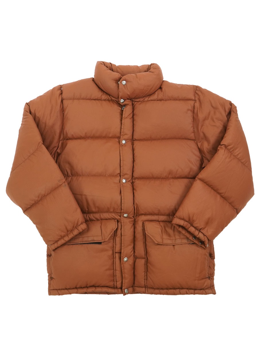 70's 茶タグ THE NORTH FACE リップストップ ダウンジャケット