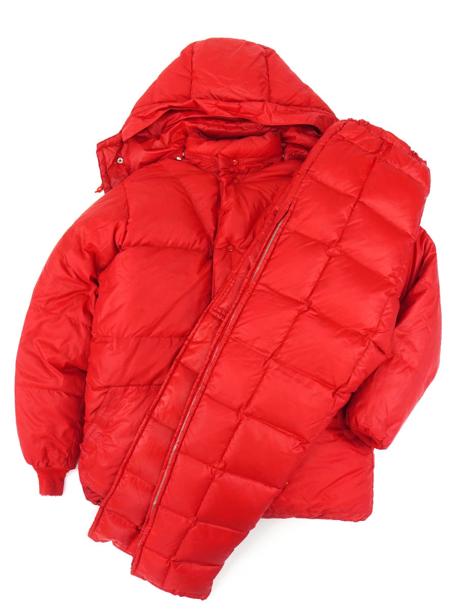 60's Recreation Equipment 筆記体タグ ダウンジャケット＋フード