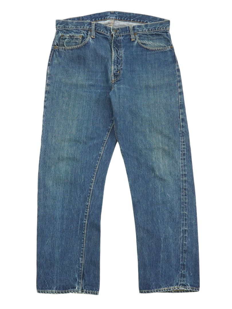 60's Levi's 505 BIG-E ウエストシングル デニムパンツ 良雰囲気 実寸(36x29位) 赤耳