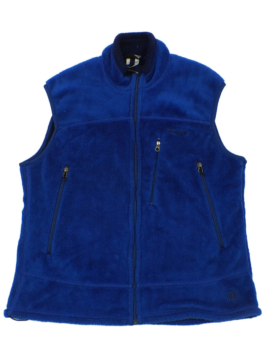 '04 パタゴニア R4ベスト セイロンブルー 表記(L) USA製