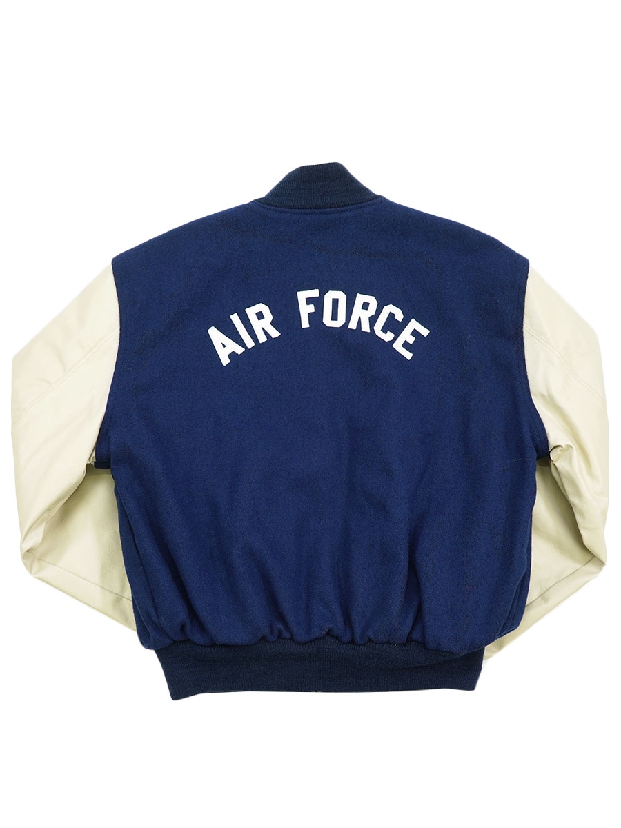 70's チャンピオン ランタグ ''AIR FORCE/COACH'' ウールスタジャン