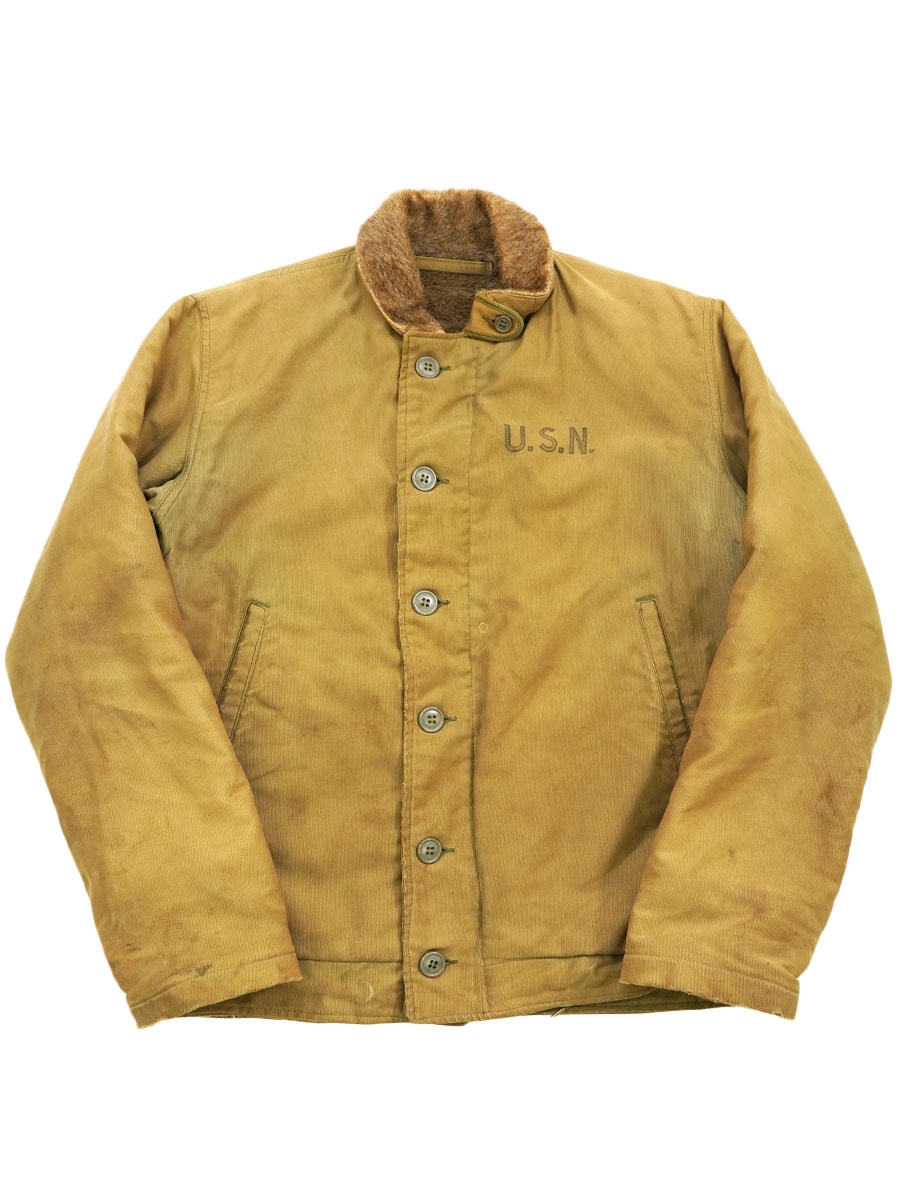 40's U.S.NAVY N-1 デッキジャケット 実寸(38位)