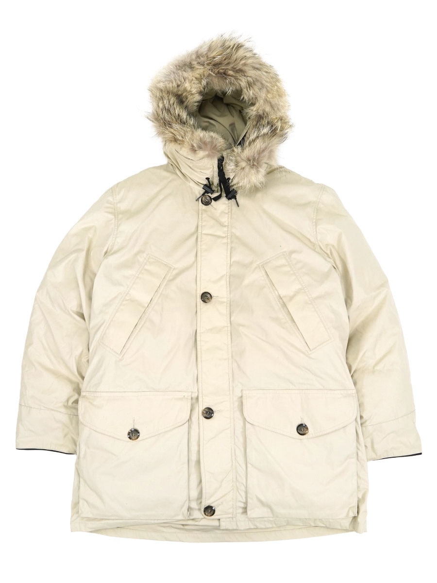 80's Eddie Bauer スペリオール・ポーラ・パーカ アイボリー 表記(M) CANADA製
