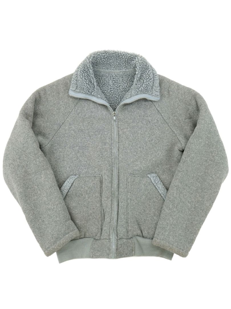 80's REI PEAK VALUE パイルジャケット アイスグレー 表記(L)