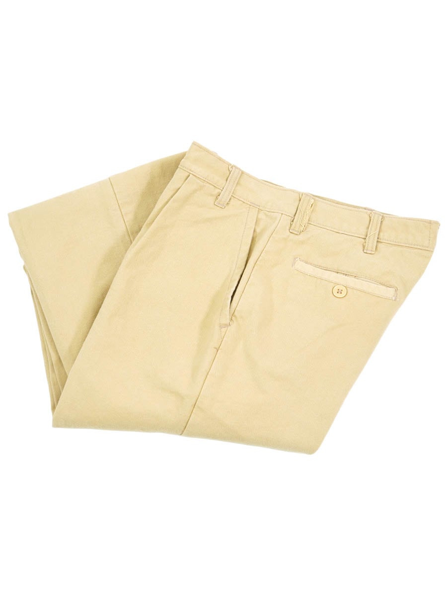 70's パタゴニア 白タグ タック入り コットンパンツ ベージュ 表記(W32