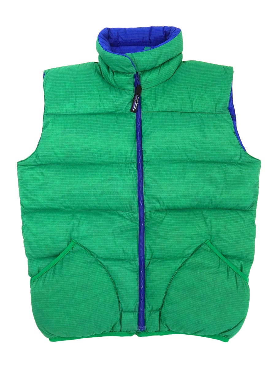 80's～ パタゴニア ダウンベスト グリーン 表記(XS) | すべての商品