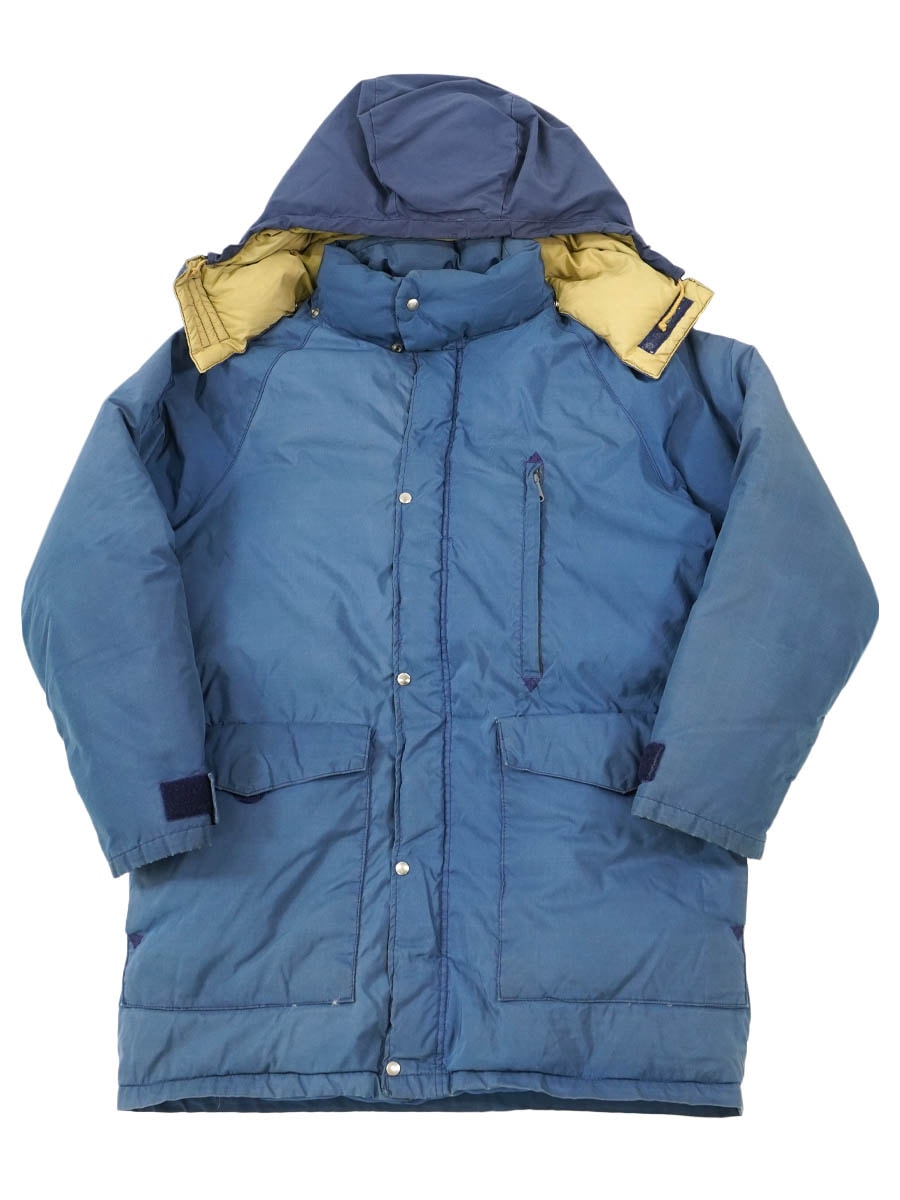 70's 茶タグ THE NORTH FACE フード付き セローダウンジャケット