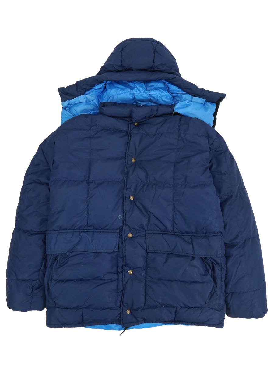 70's～ 黒タグ エディバウアー エクスペディションパーカ ネイビー