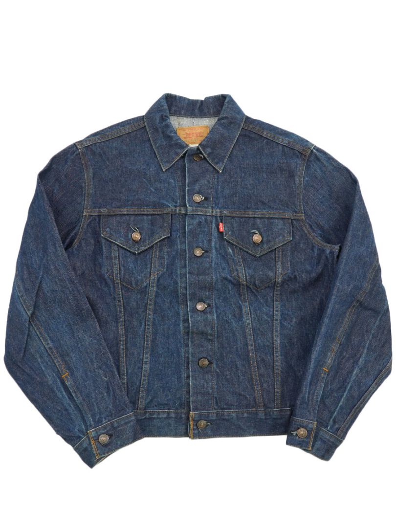 70's Levi's 70505 スモールe デニムジャケット インディゴ 濃紺 表記(44)