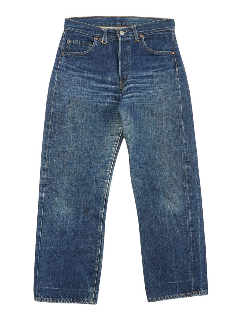 60's Levi's 501 BIG-E デニムパンツ 薄ヒゲ 良色落ち 実寸(29x26位)