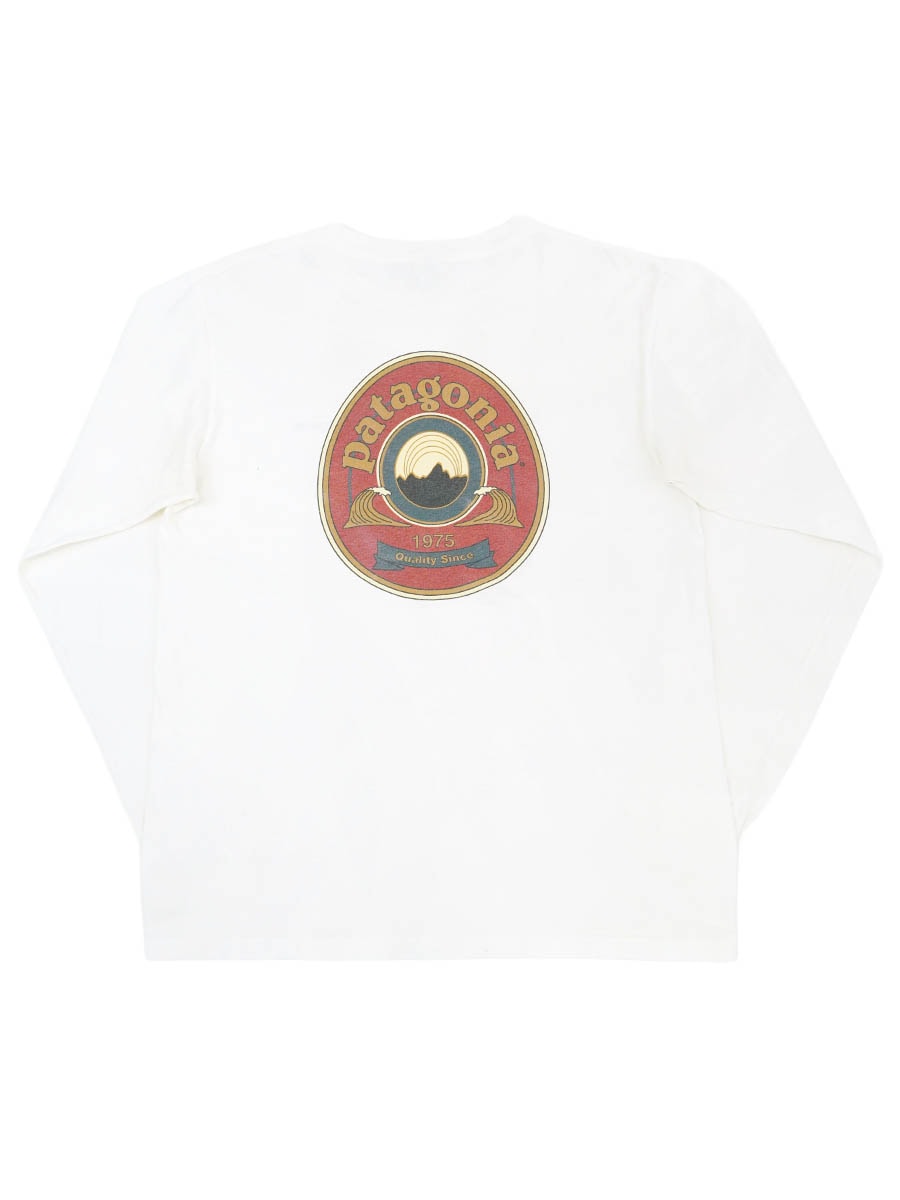 90's～ パタゴニア Beneficial T's 両面プリント ロングスリーブTシャツ 表記(S) USA製
