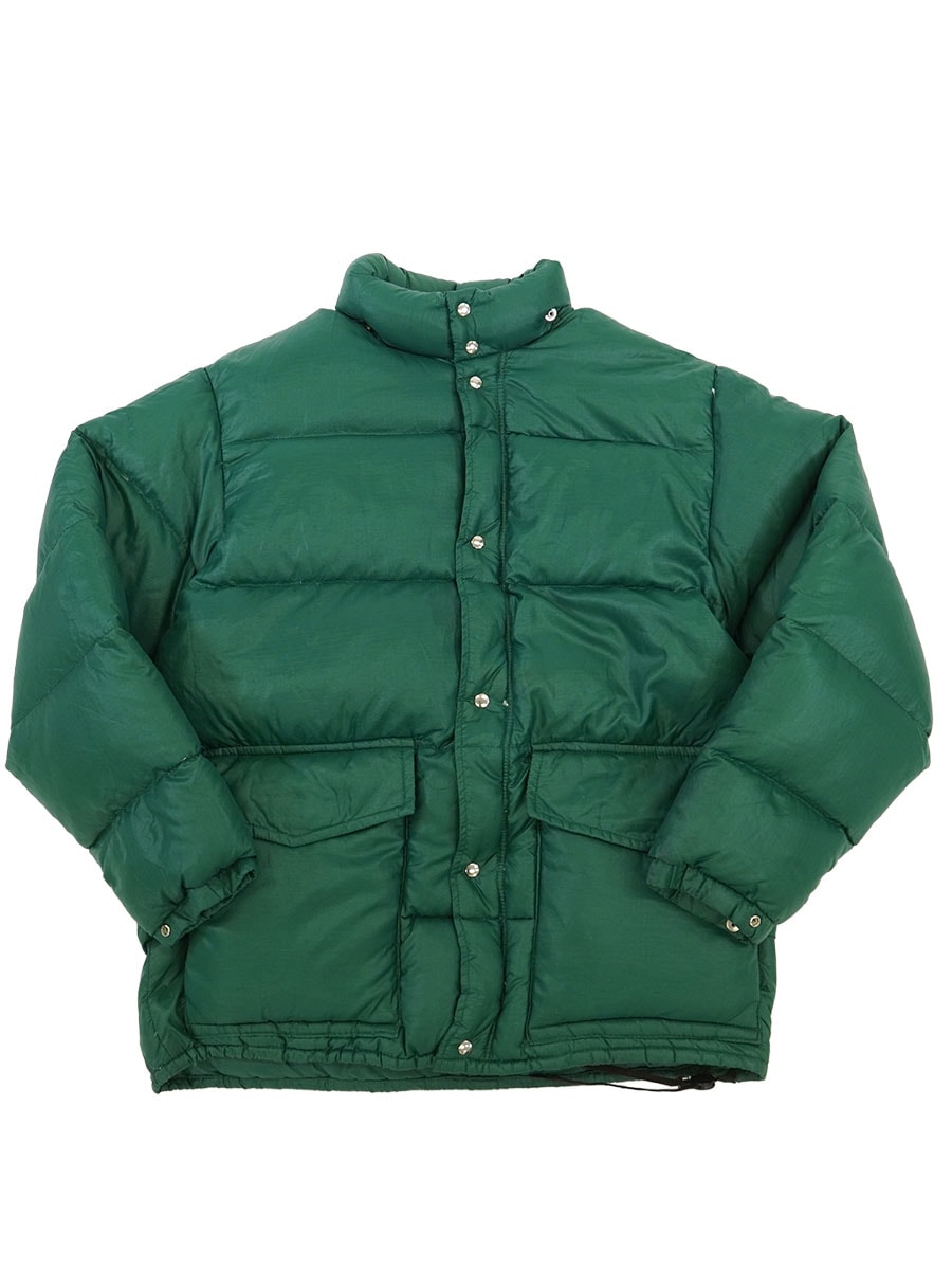 80's Jones リップストップ ダウンジャケット グリーン 実寸(M位) USA