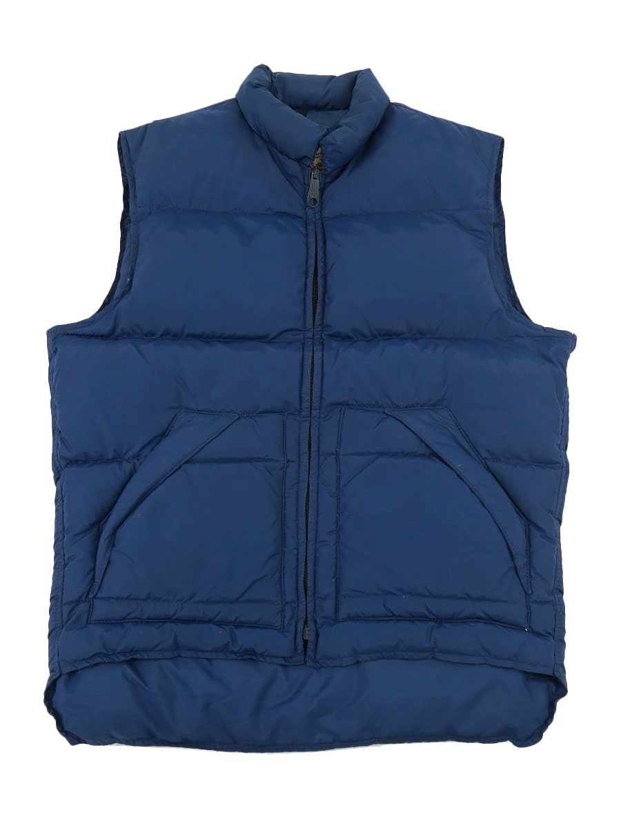 80's DOWN BY SCHOTT 2ポケ ダウンベスト ネイビー 表記(M) | すべての