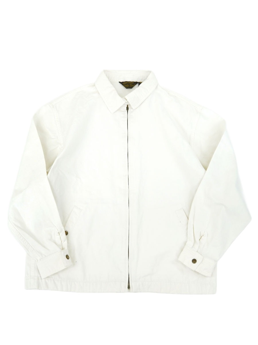 90's Eddie Bauer コットン スウィングトップ ホワイト 表記(L)レディース