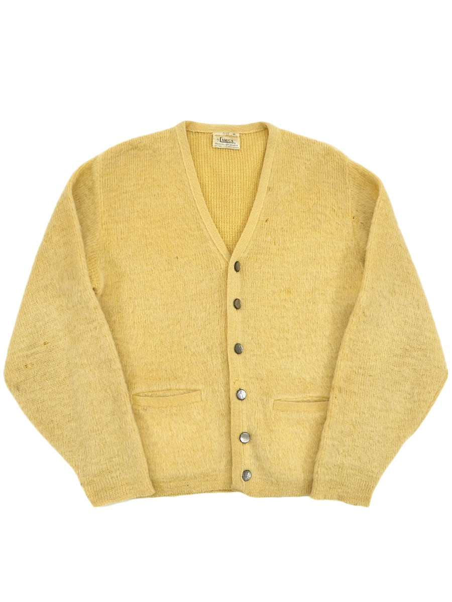 60s　CAMPUS ベージュ モヘアカーディガン 60's CAMPUS ウール×モヘア ニットカーディガン ベージュ 表記(M