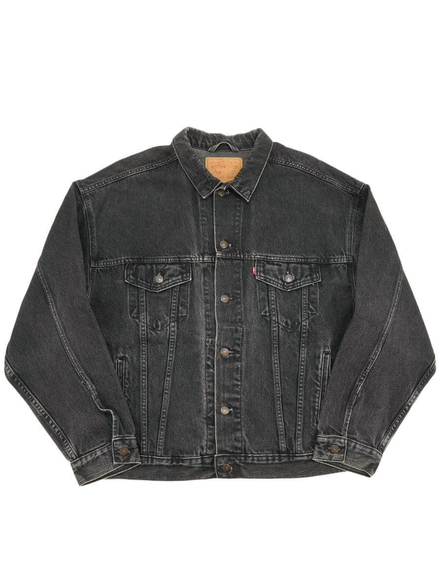 80's Levi's 70507 4ポケ ブラックデニムジャケット 表記(XL) USA製