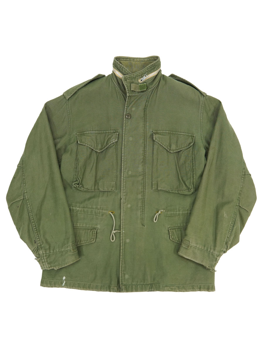 70's～ M-65 フィールドジャケット 100%コットン! 表記(MEDIUM REGULAR)