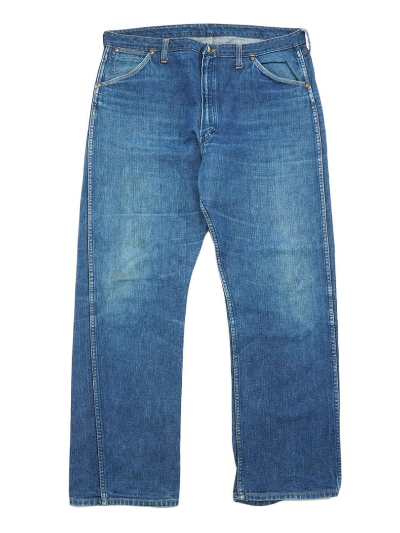50's Wrangler 11MWZ デニムパンツ 良雰囲気 縦ベル 表記(40x32) | NEW