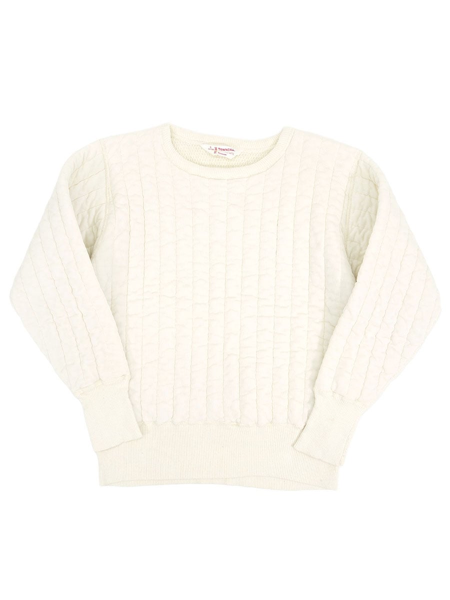 60's PENNEYS TOWNCRAFT キルティングサーマル アイボリー 表記(L)