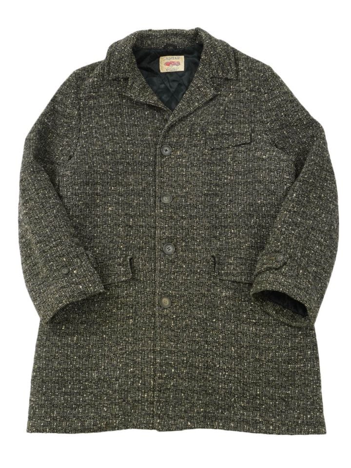 60's Country Casuals ツイード チェスターコート 表記(42 LONG