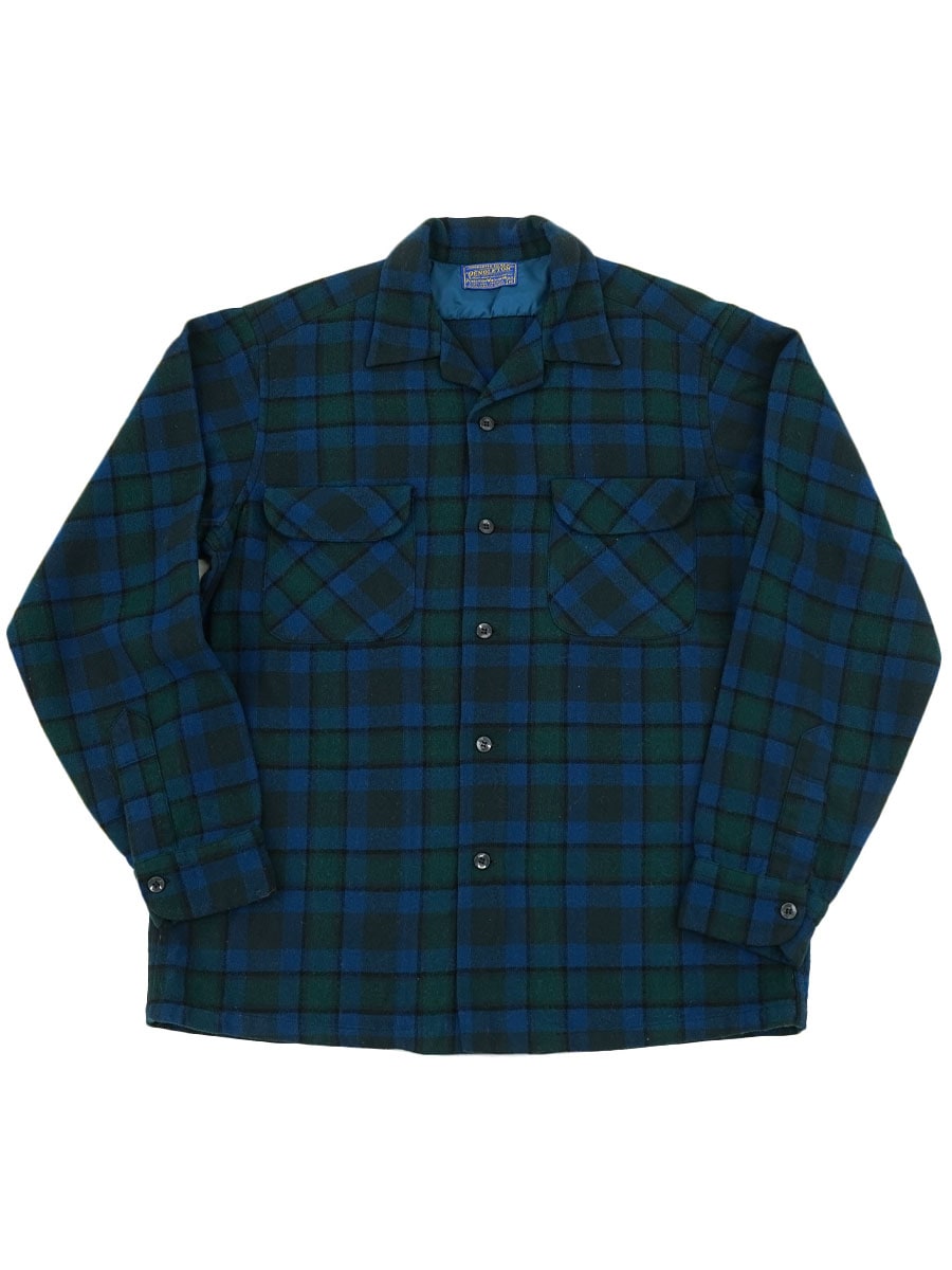 60's ペンドルトン 好配色チェック ボードシャツ 表記(M) | NEW ITEM