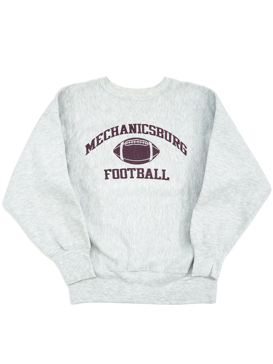 90's 刺繍タグ チャンピオンRW ''MECHANICSBURG FOOTBALL'' 3段プリント 表記(M) USA製