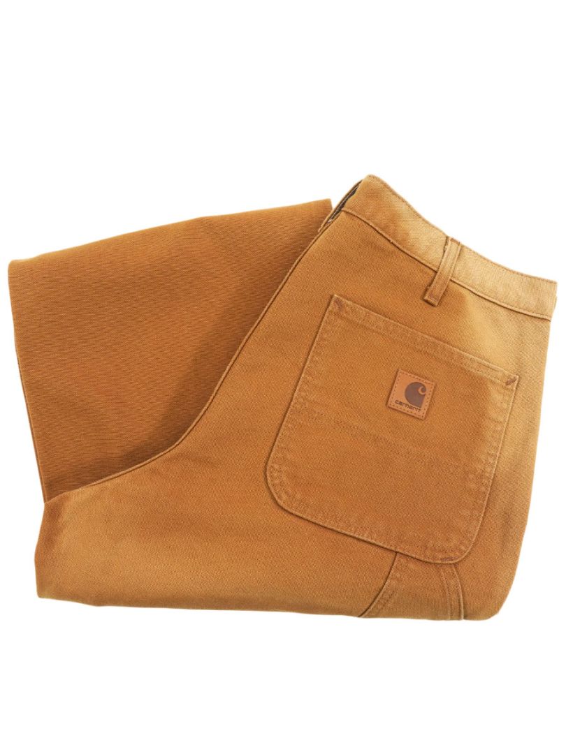 MEXICO製 カーハート ダックペインターパンツ ブラウン 表記(34x32