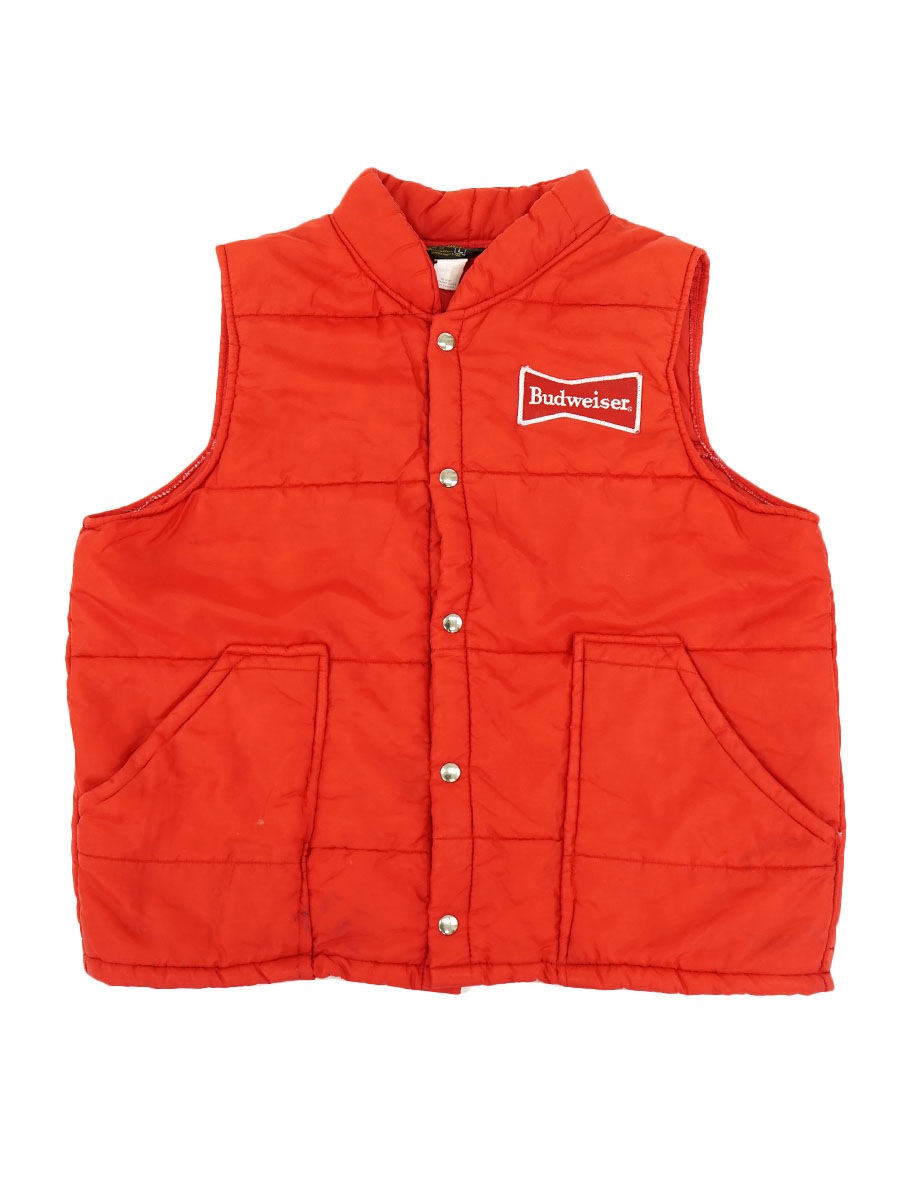 70's Swingster ''BUDWEISER'' レーシングベスト 表記(L) 