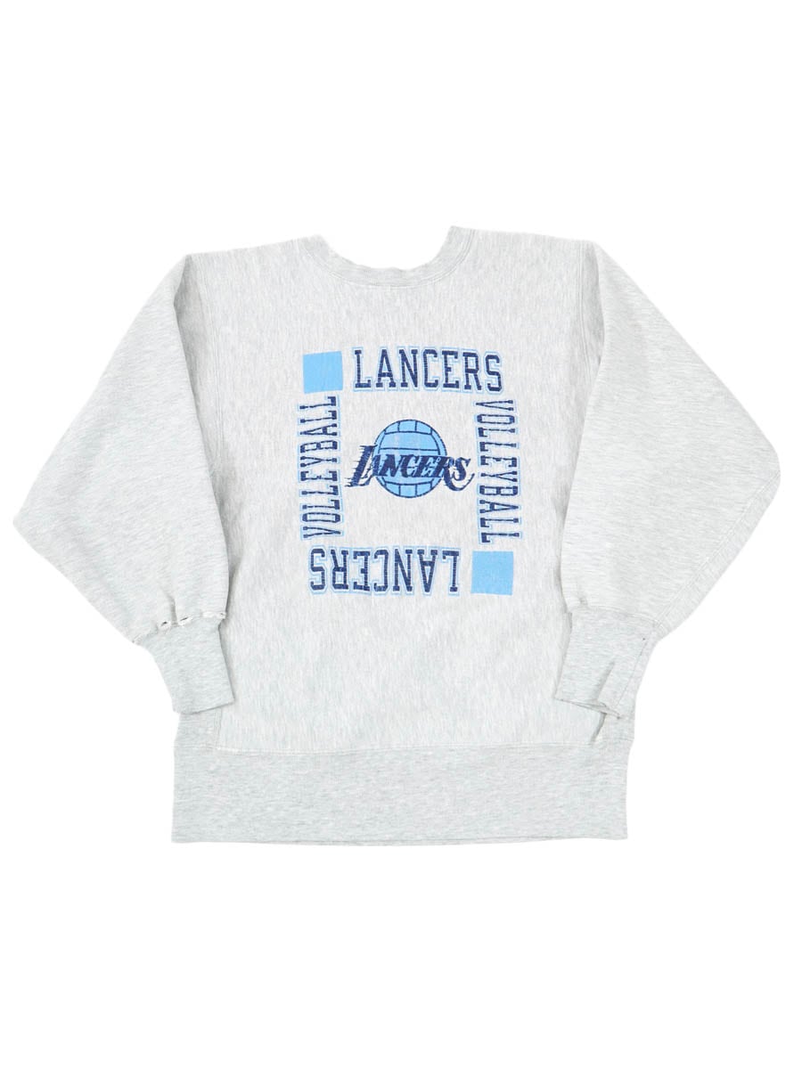 90's 刺繍タグ チャンピオンRW ''LANCERS VOLLEYBALL'' 表記(L) USA製