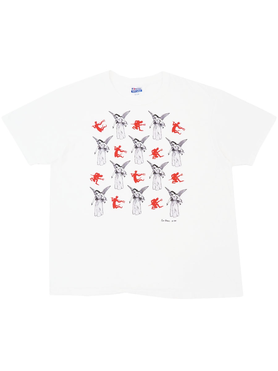 80's Hanes ''Ken Brown'' プリントTシャツ ホワイト 表記(XL) USA製