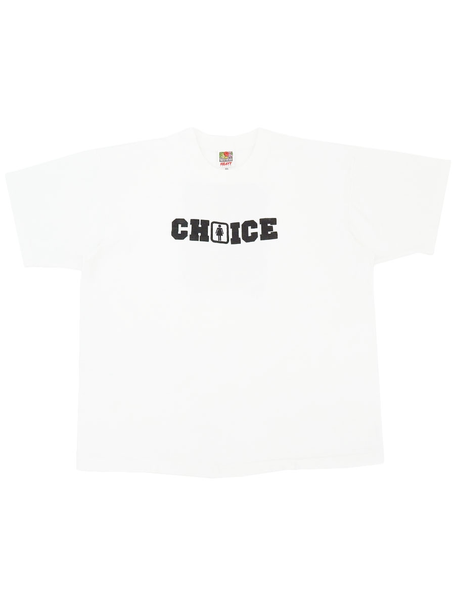 90's FRUIT OF THE LOOM BEST ''CHOICE'' 両面プリント Tシャツ