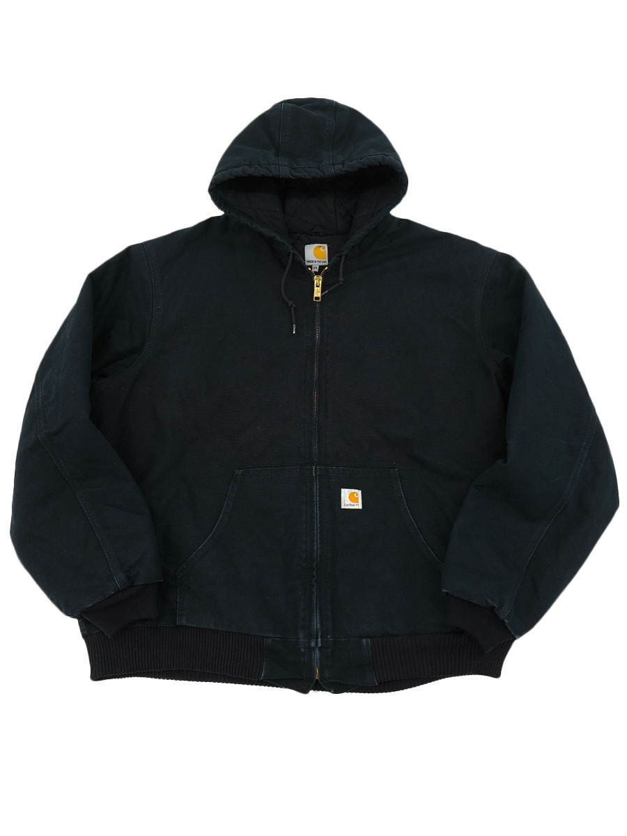 USA製 カーハート アクティブパーカー 黒 表記(2XL TALL)