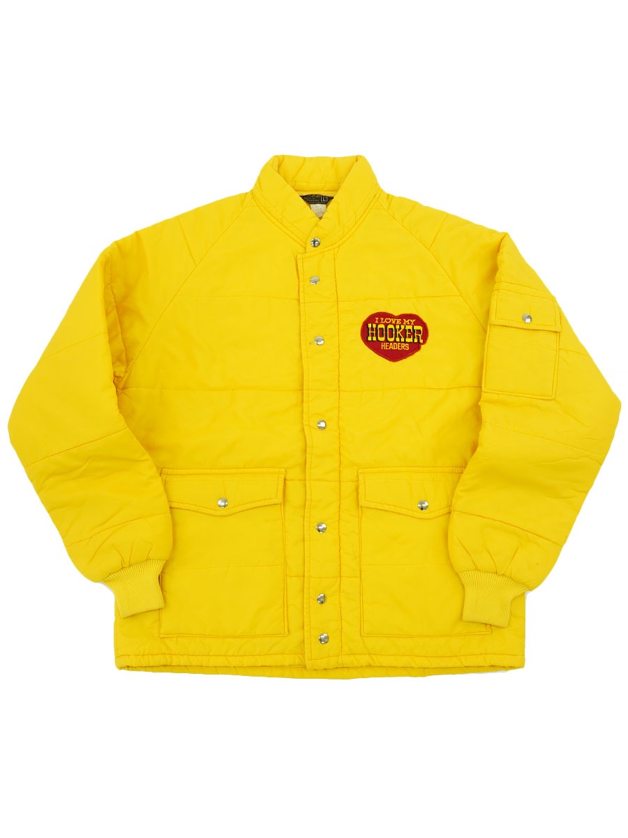 70's Swingster ''Hooker Headers'' レーシングジャケット YELLOW 表記